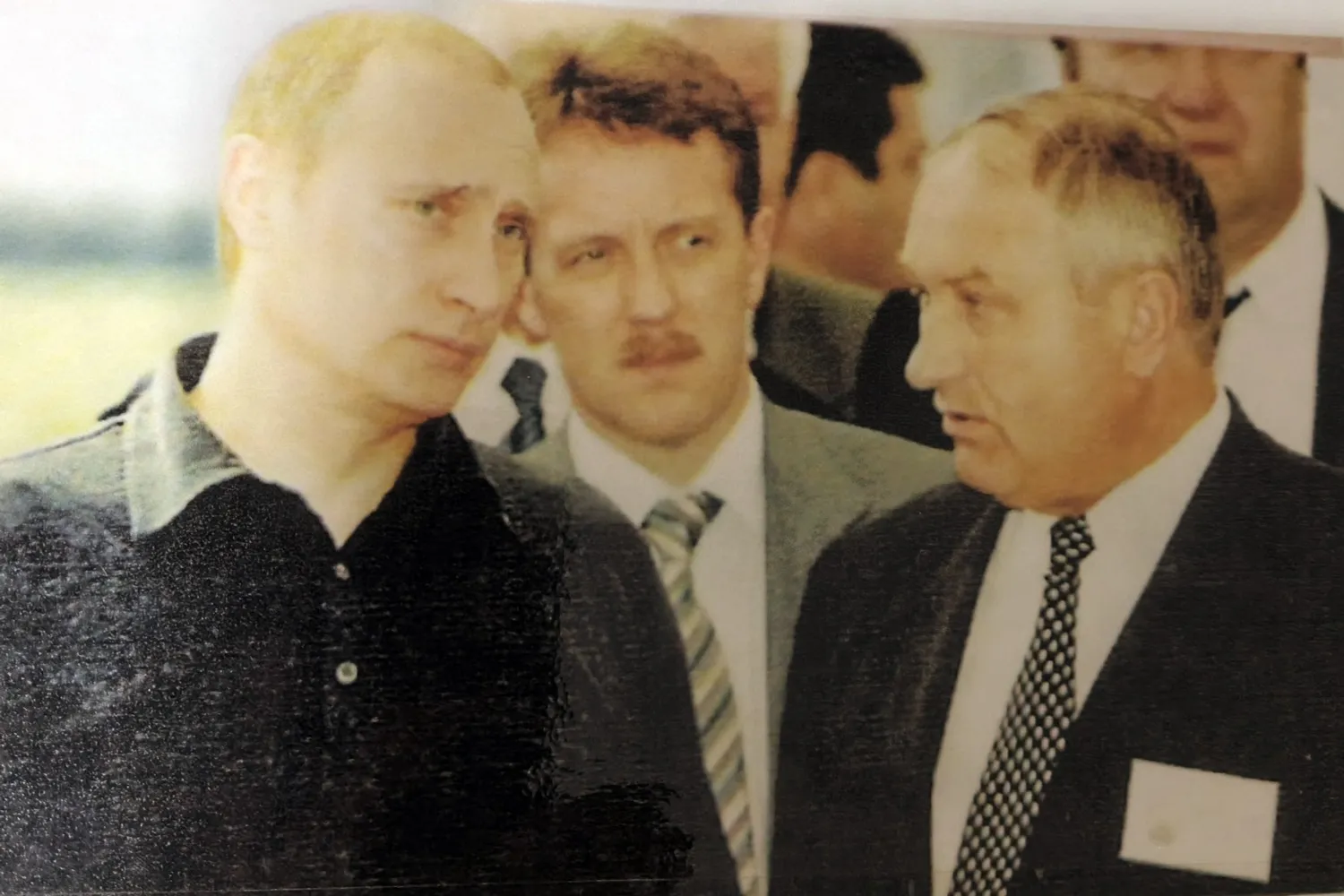 Александр ДАНИЛОВ Визит президента РФ Владимира Путина в совхоз «Алексеевский» в 2001 году.