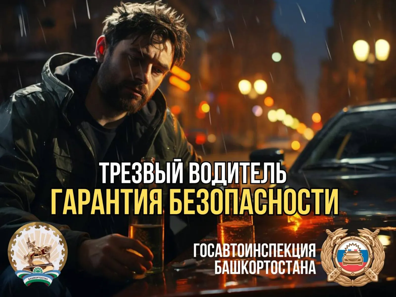 В Башкирии за сутки один ребёнок погиб и трое пострадали из-за пьяных водителей