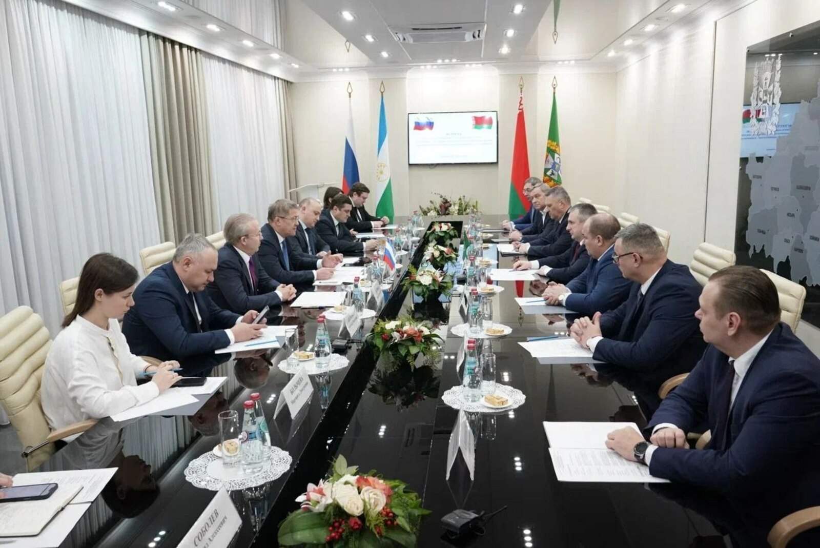 Андрей Назаров подытожил визит башкирской делегации в Беларусь