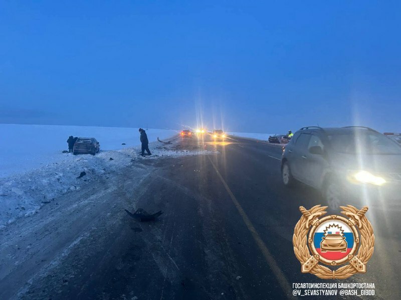 В Уфимском районе в ДТП погиб водитель иномарки