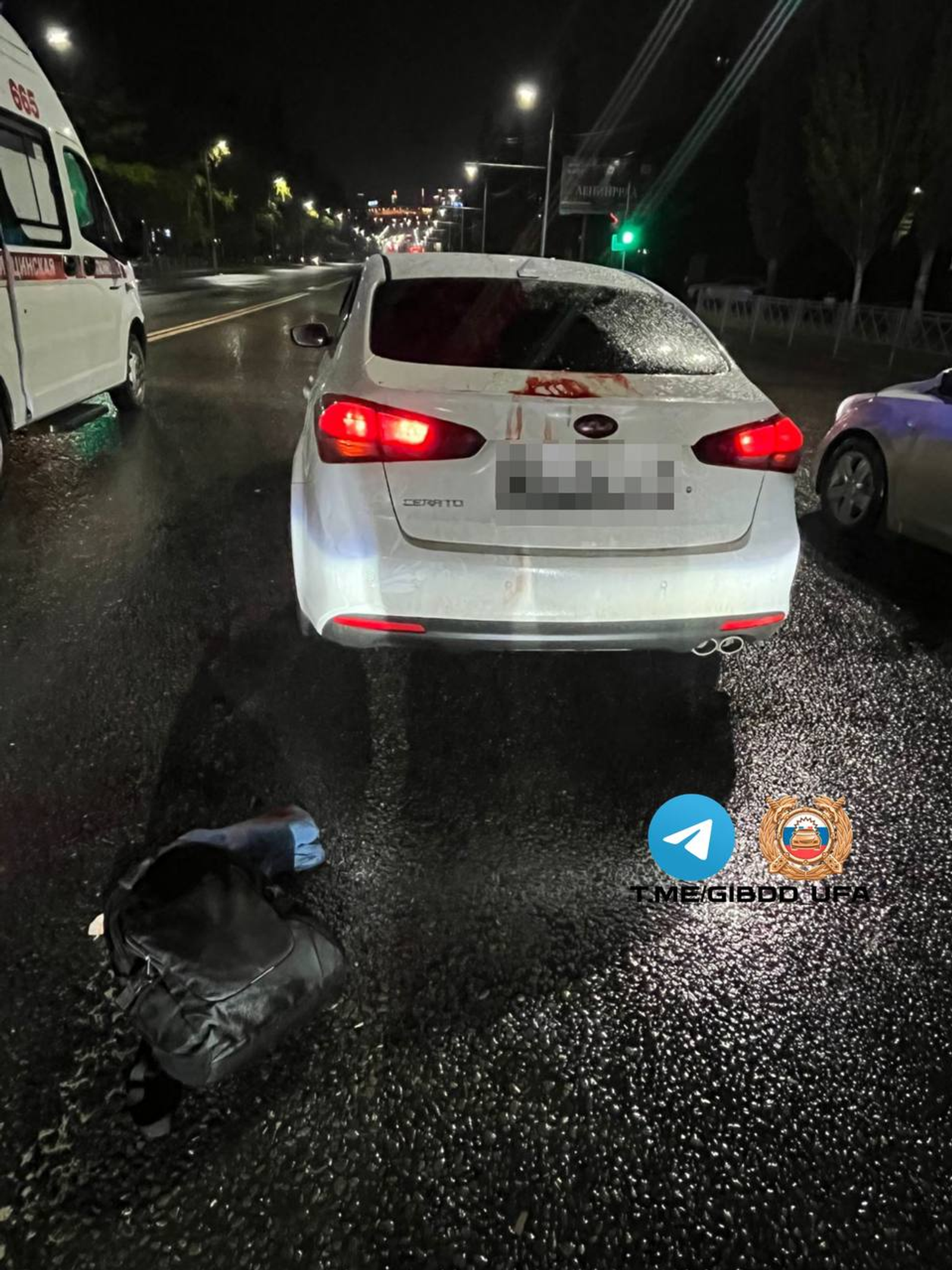 В Уфе после наезда госпитализирован пешеход