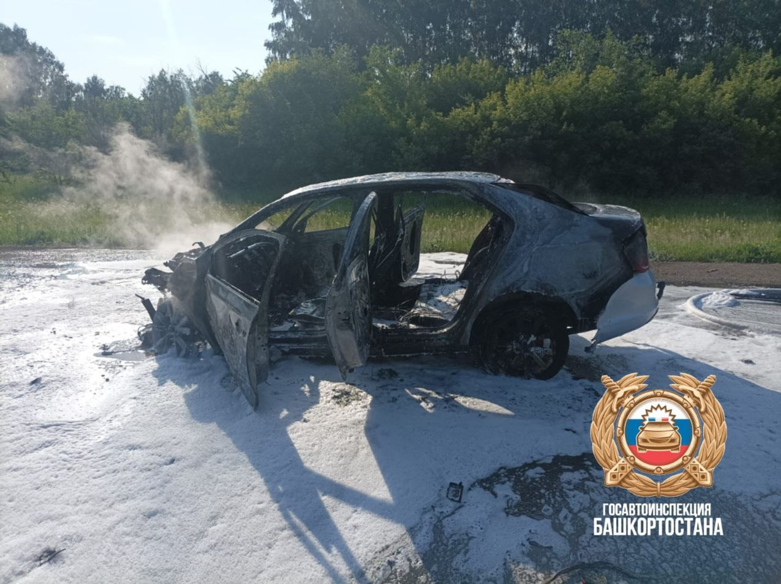 В Башкирии три человека госпитализированы в результате ДТП