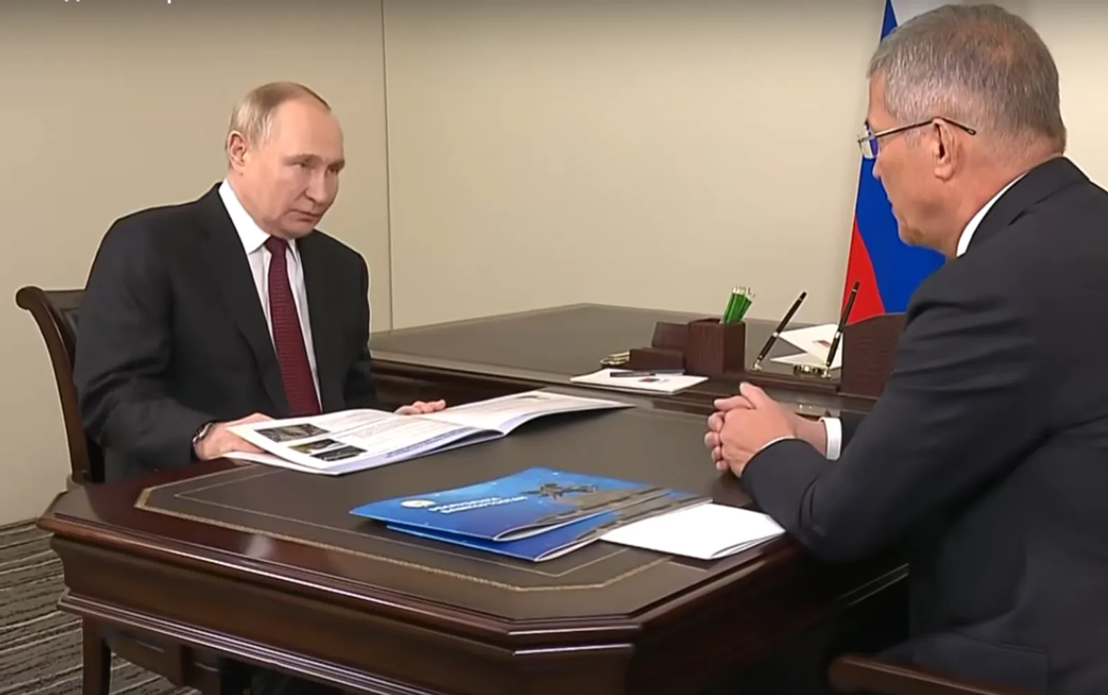 Радий Хабиров поздравил президента с днём рождения