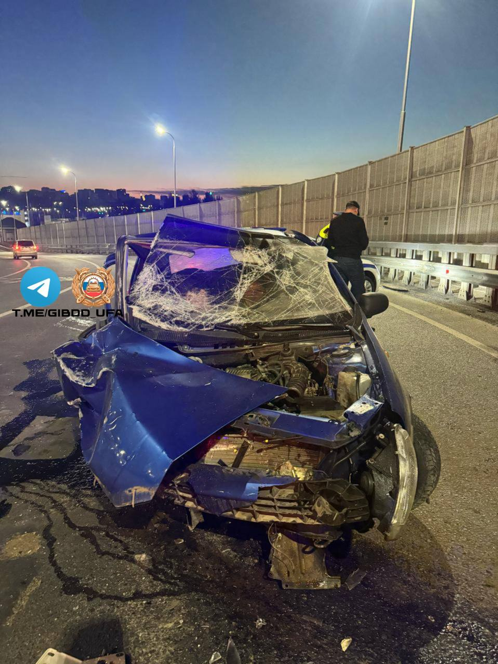 В Уфе в ДТП пострадали водитель и пассажир «Лады»