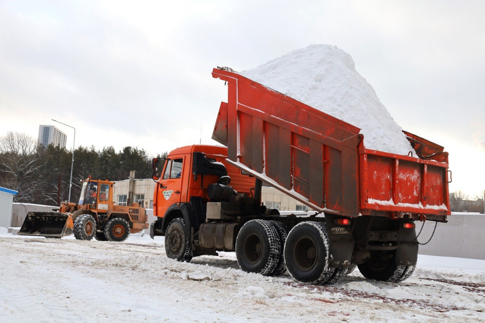В Уфе определили место для третьего снегоплавильного пункта
