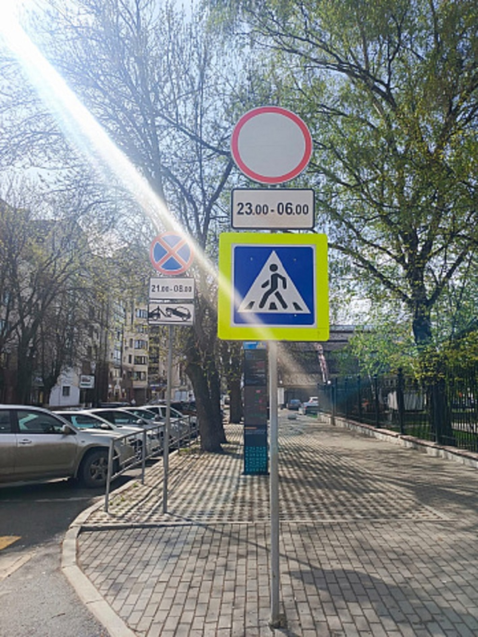 В Уфе на улице Крупской запретили остановку