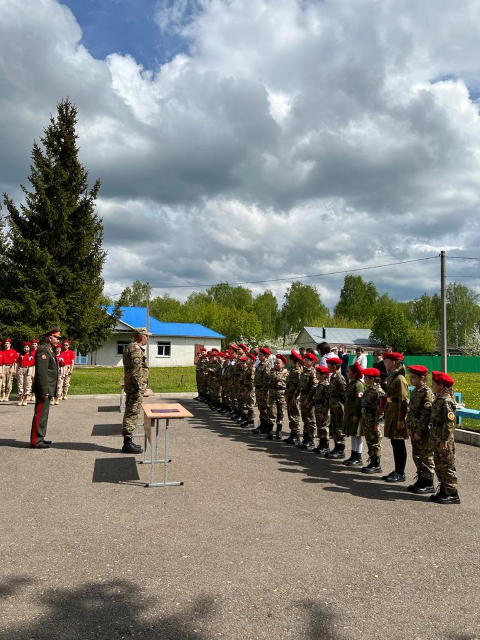 В юнармейский полк имени генерала Шаймуратова вступили 26 кадетов