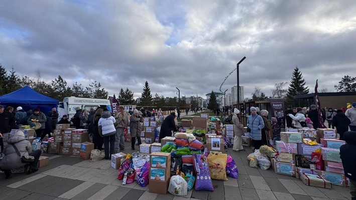 В Уфе собрали рекордное количество корма для бездомных животных