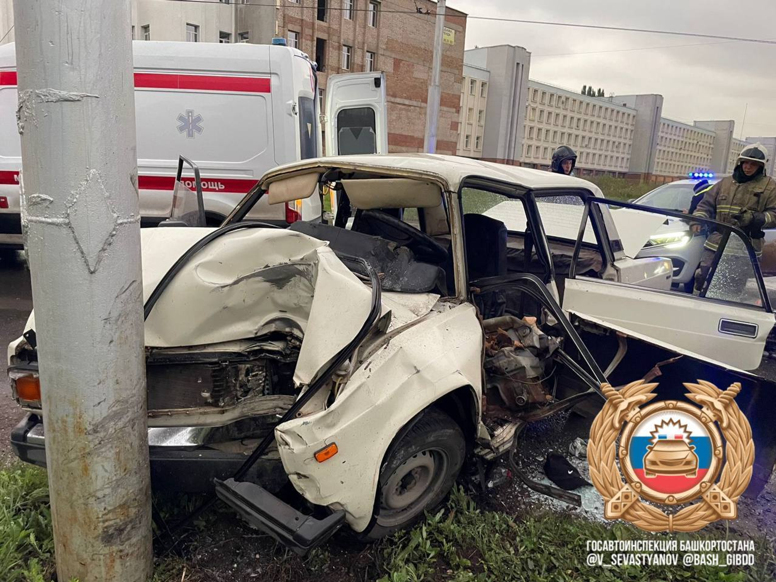 В Башкирии в ДТП разбился лишённый прав водитель