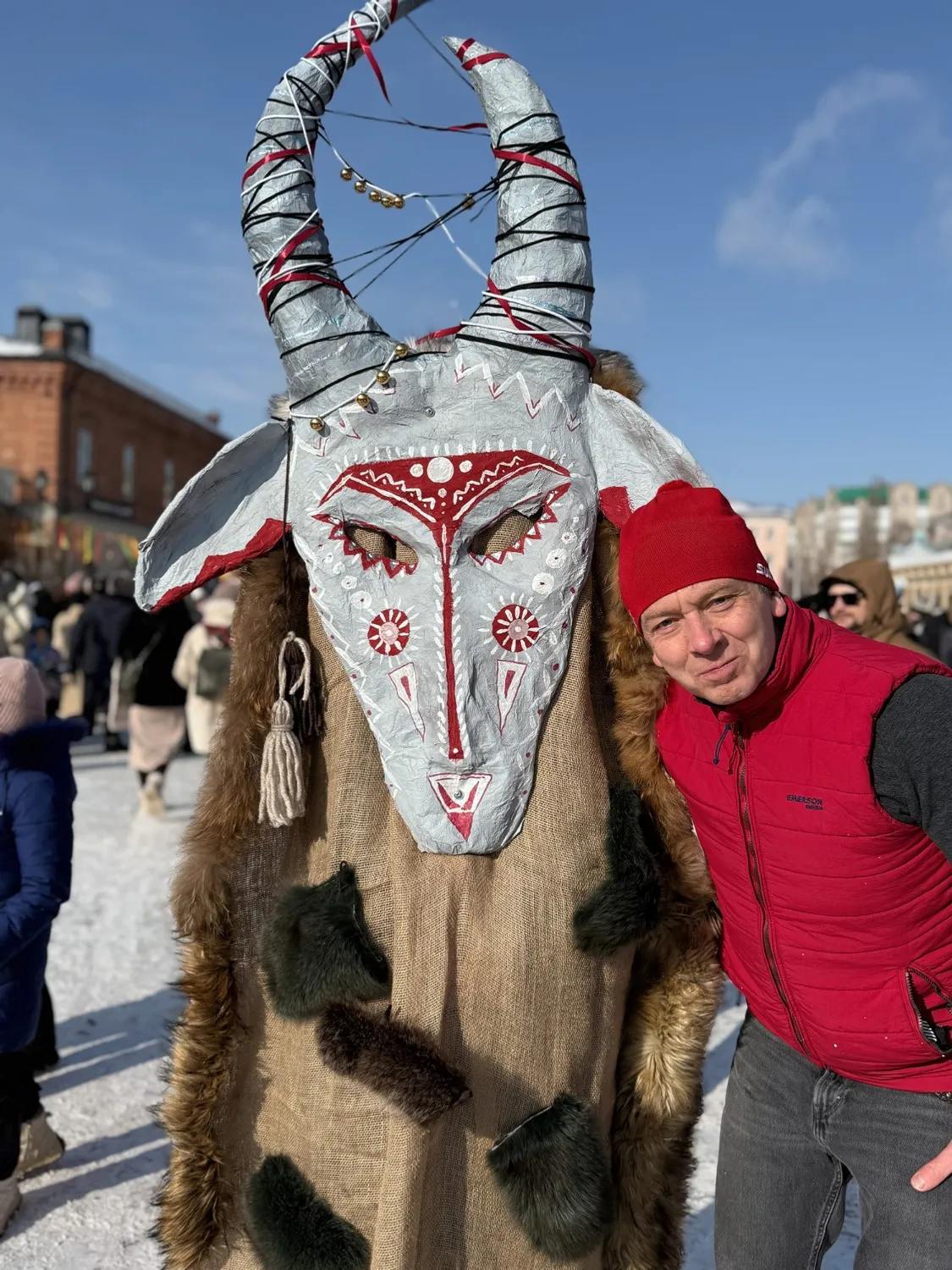 из архива Владислава КАЛАЧЕВА Владислав Калачев вместе с коллегами провел городскую Масленицу.