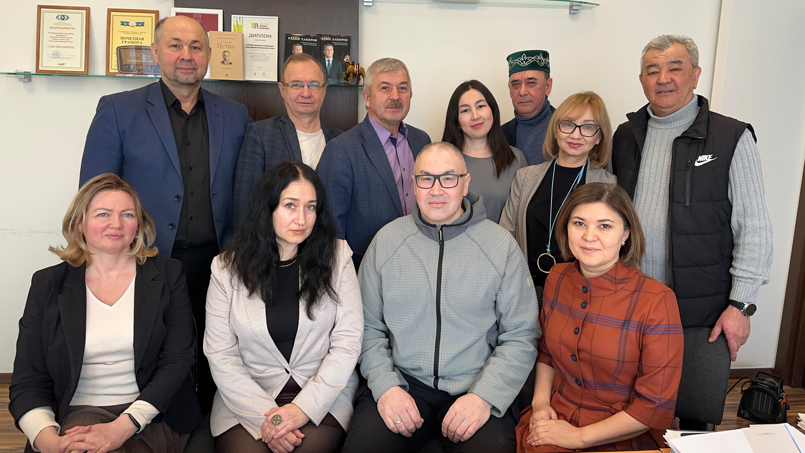 Боец «Радий» встретился с коллегами-журналистами в Уфе