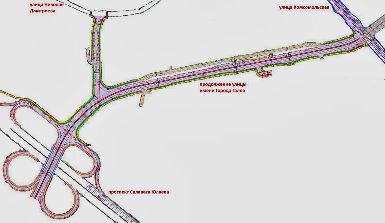 В Уфе улицу Города Галле достроят «до упора»