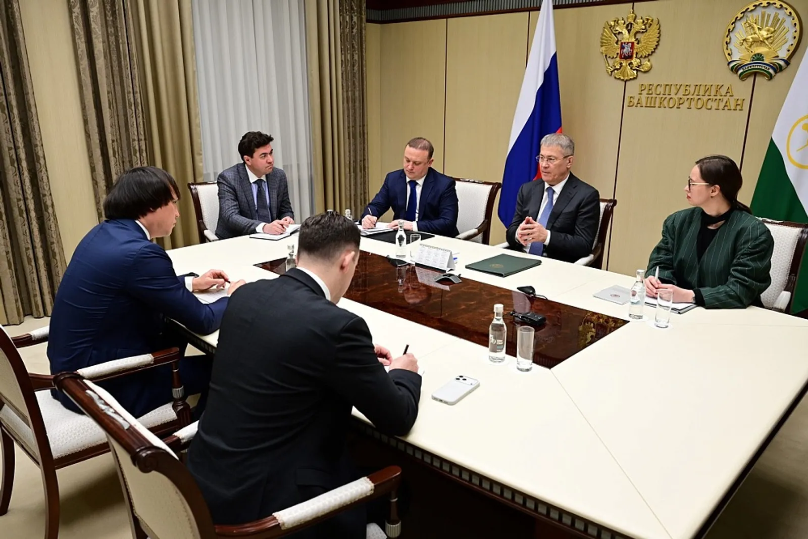 Радий Хабиров встретился с председателями профильных комитетов Госдумы