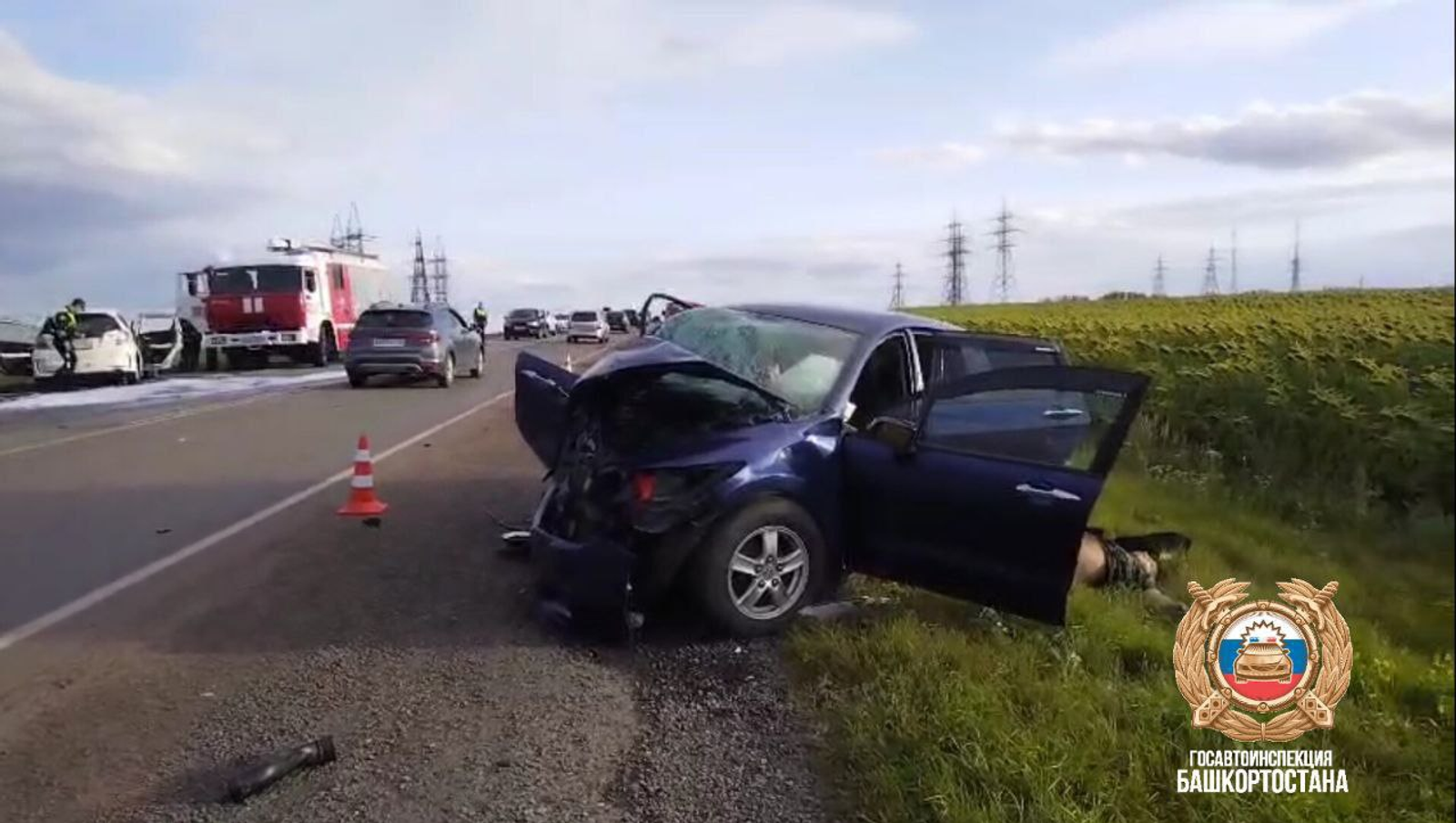 В Башкирии в ДТП погиб водитель «Хонды»