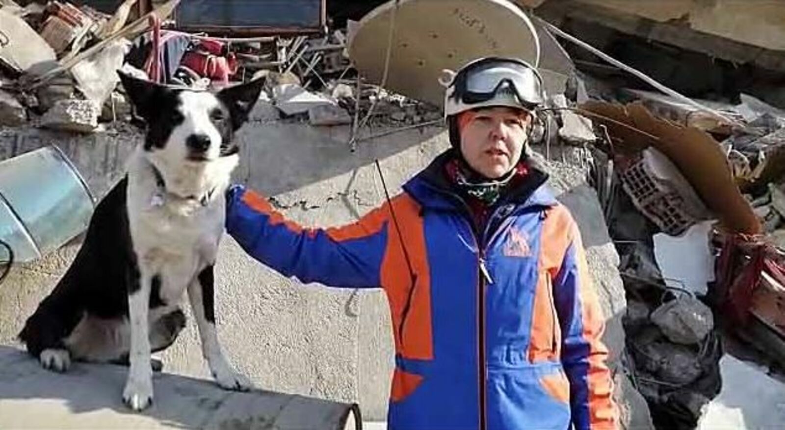 Собака-спасатель Торин из Уфы нашла под завалами в Турции двух живых людей