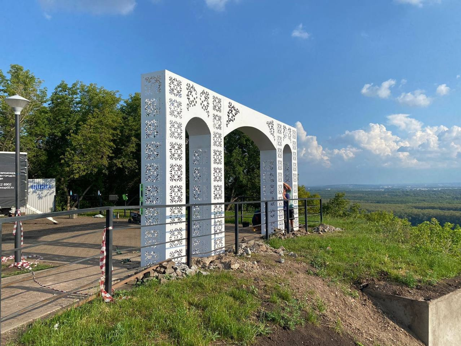 У водонапорной башни в Уфе установят декоративную арку