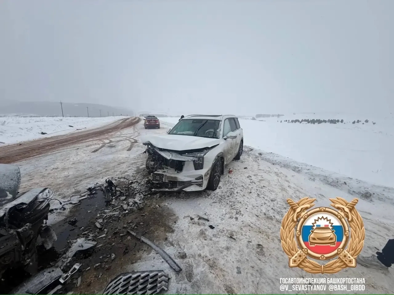В Башкирии в результате ДТП госпитализированы четыре человека