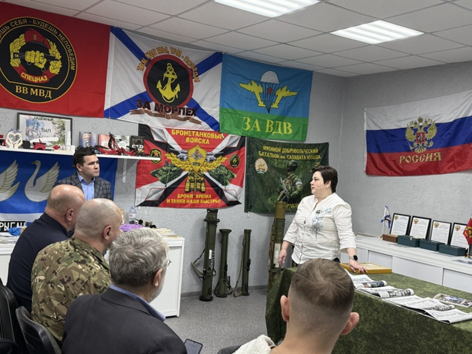 В Стерлитамаке прошла творческая встреча с участием бойцов СВО и журналистов