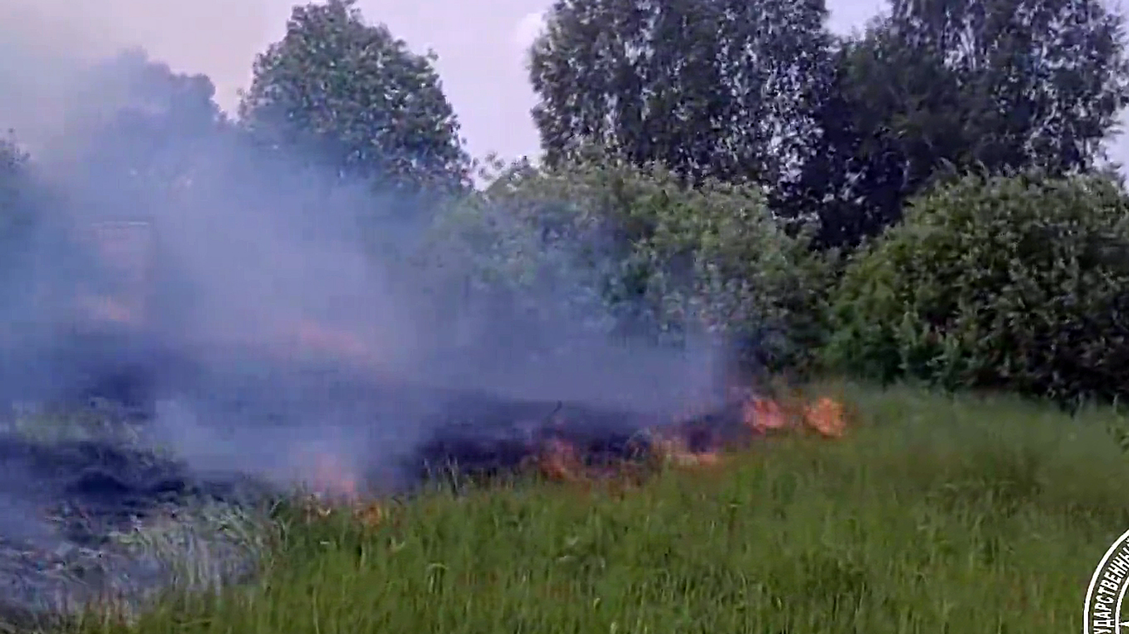 В Башкирии за сутки зарегистрированы два загорания сухой растительности