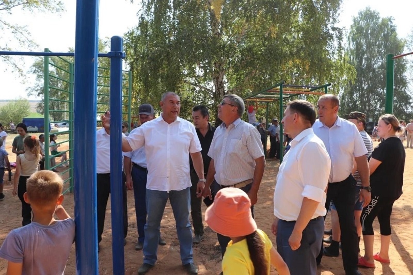 В Башкирии в рамках проекта «Атайсал» открыли спортплощадку