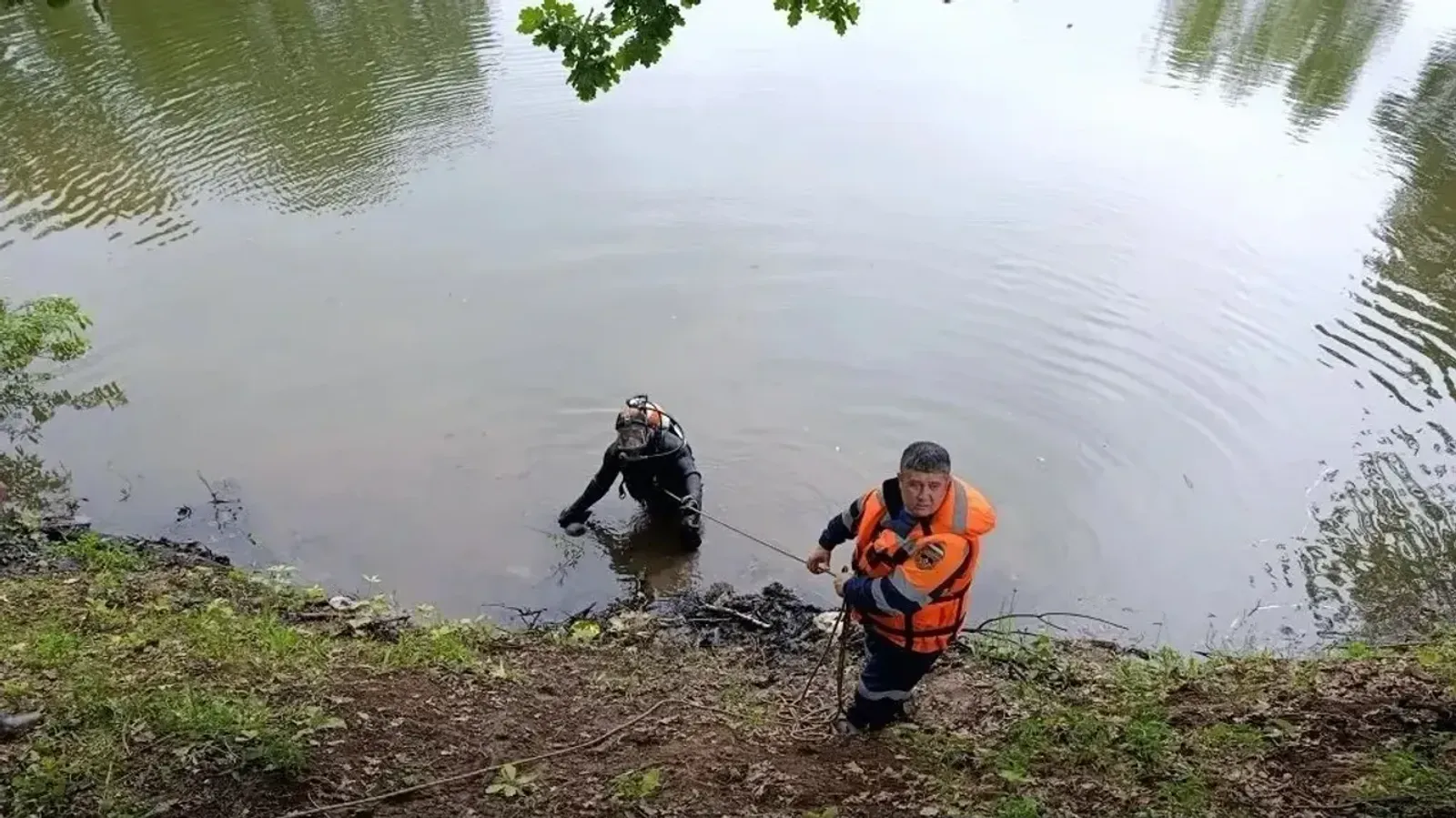 В Башкирии водитель «Шевроле» утонул вместе с автомобилем