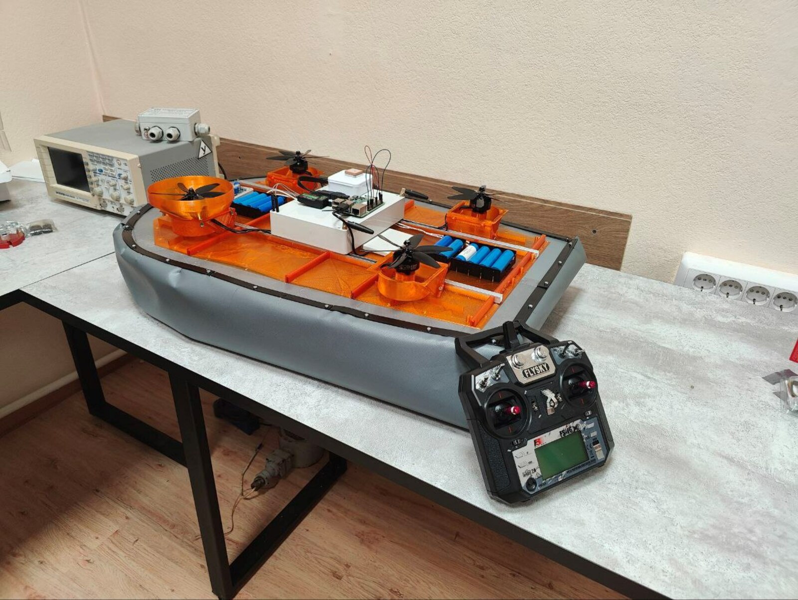 Учёные Уфы создали робоплатформу-«амфибию» для труднодоступных территорий