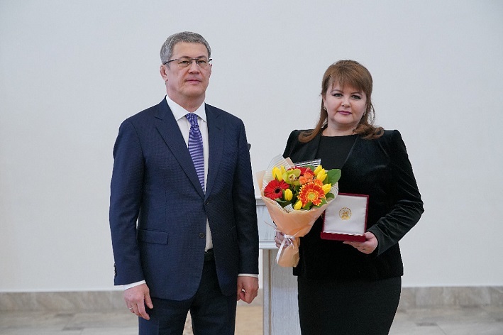 Женщинам Башкирии вручили государственные награды