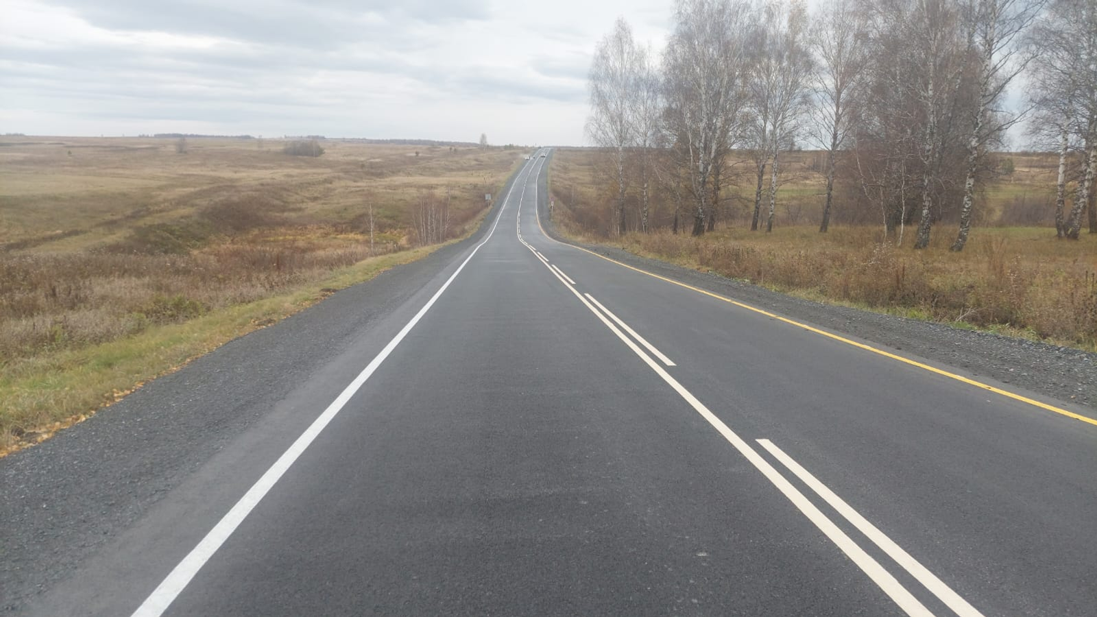 В Салаватском районе Башкирии отремонтировали дорогу между сёлами