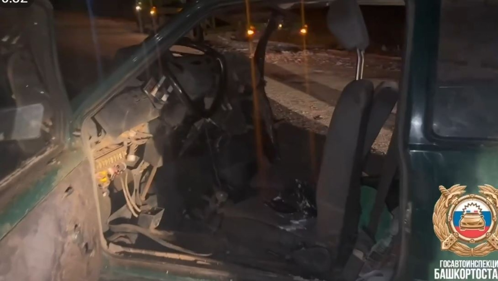 В Башкирии «Ока» столкнулась на встречке с «Тойотой»