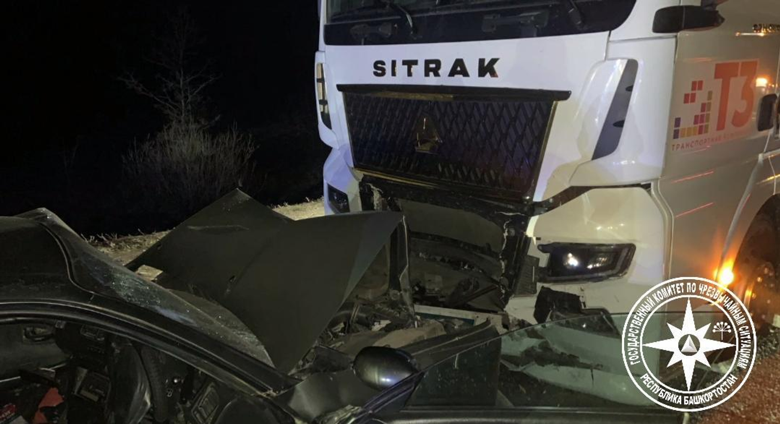 В Башкирии в ДТП пострадал мужчина