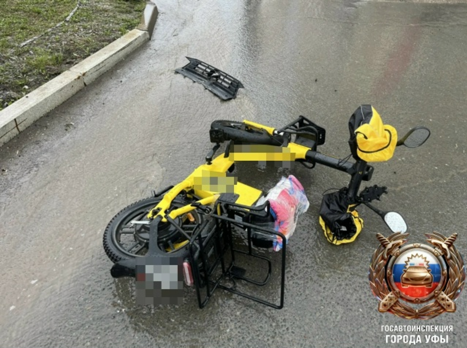 В Уфе водитель легковушки сбил велосипедиста