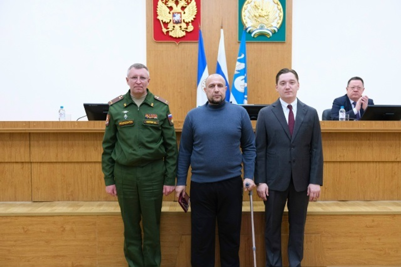 Владимир Путин наградил участника СВО из Башкирии орденом Мужества