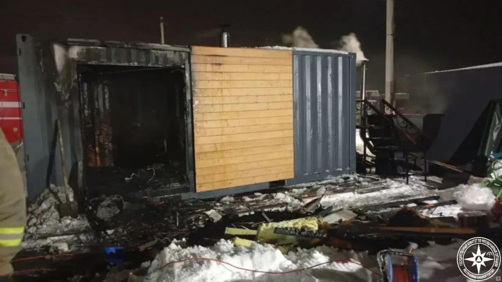 Под Уфой попытка двух братьев растопить баню горелкой закончилась плачевно