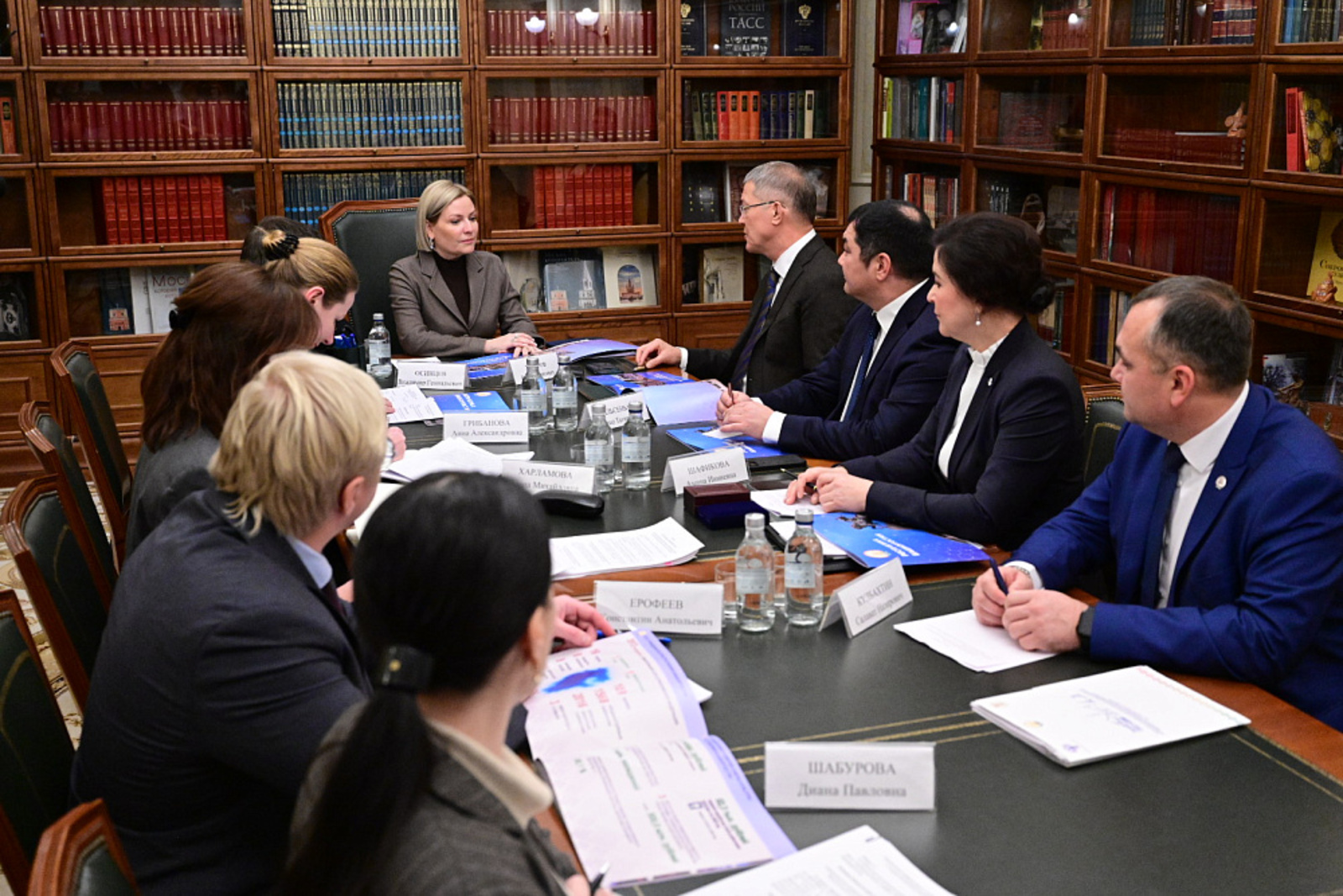 В Москве Радий Хабиров встретился с министром культуры России Ольгой Любимовой