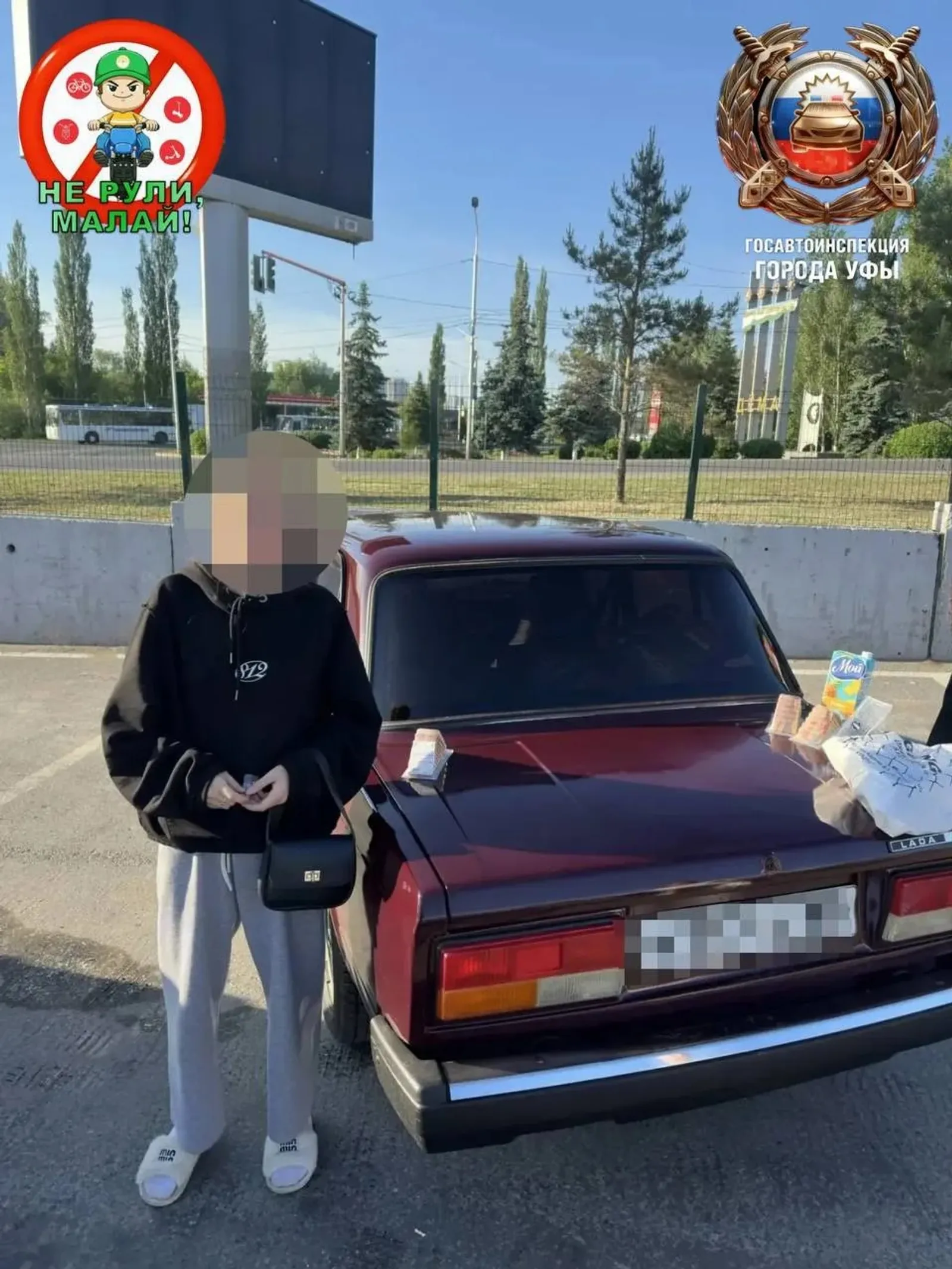 В Уфе снова задержали несовершеннолетних за рулем