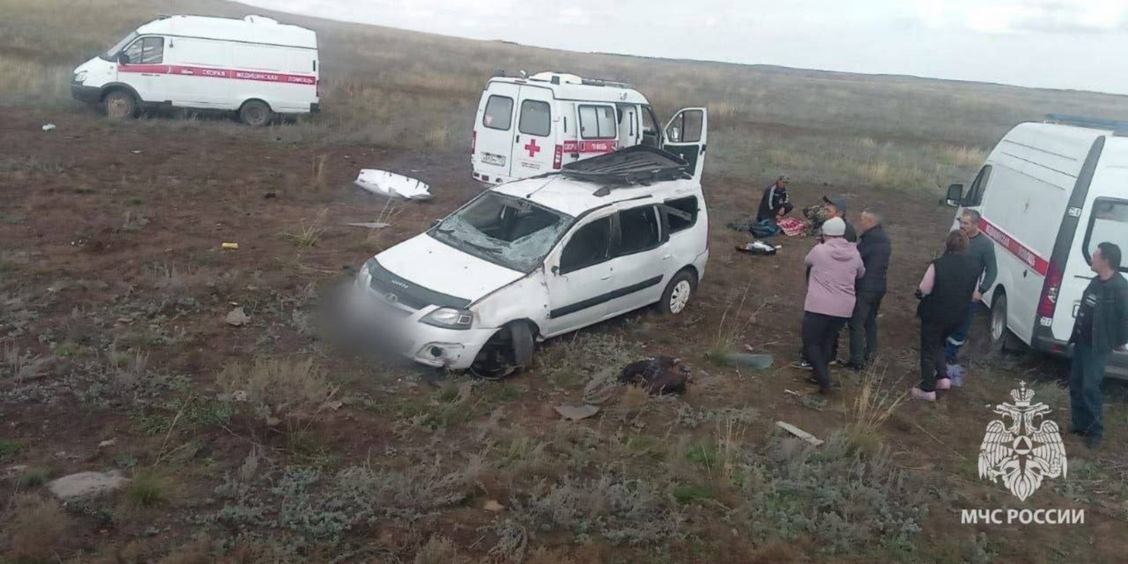 В Башкирии пьяный водитель «Ларгуса» погубил в ДТП пассажира, пятеро госпитализированы
