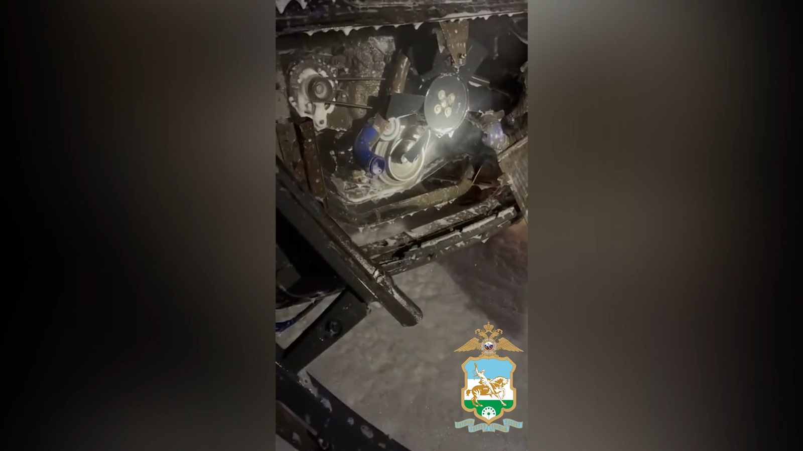 В Башкирии парень сжёг «Газель»