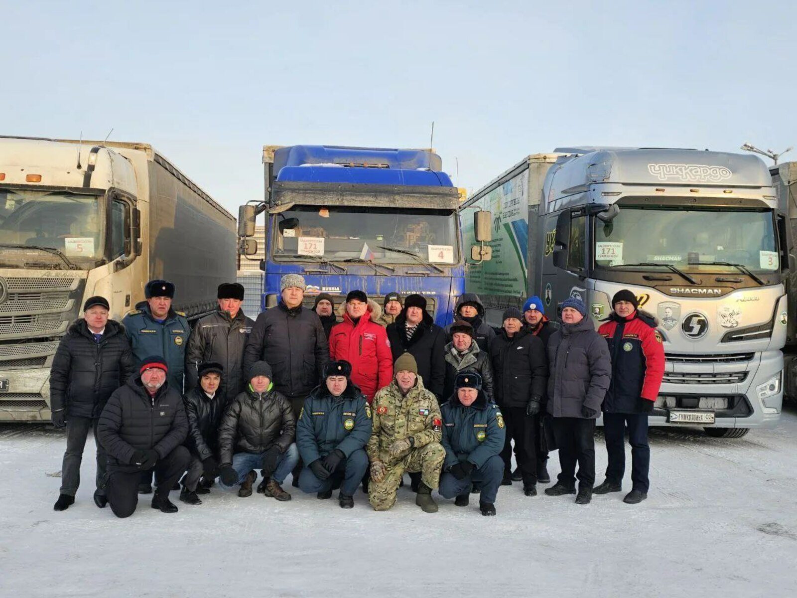 Из Башкирии в зону СВО прибыла 171-я гуманитарная колонна