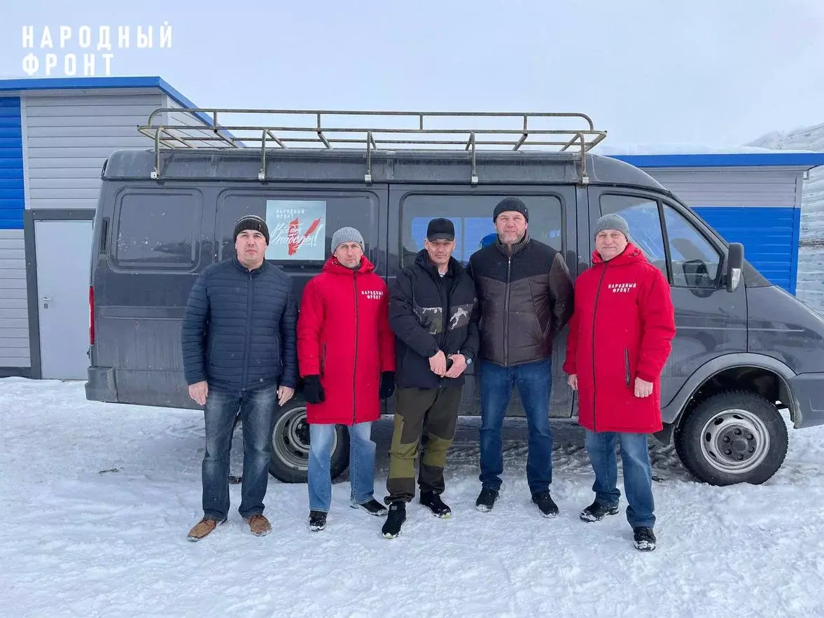 «Народный фронт» Башкортостана отправил землякам – бойцам СВО ещё один автомобиль