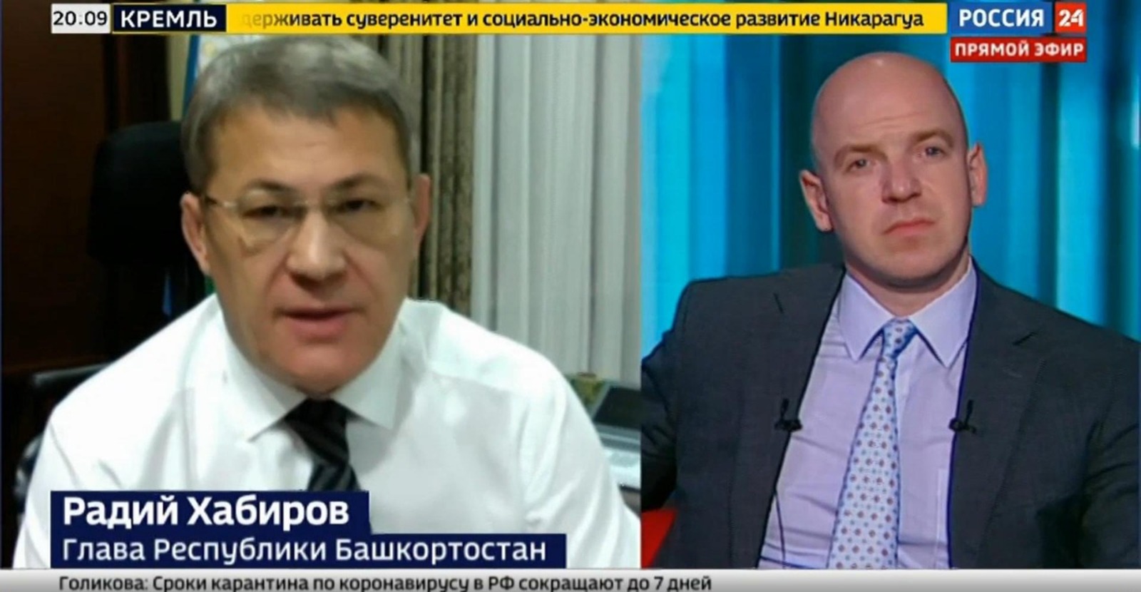 Радий Хабиров в интервью телеканалу рассказал, как Башкирия достигла 91% вакцинации