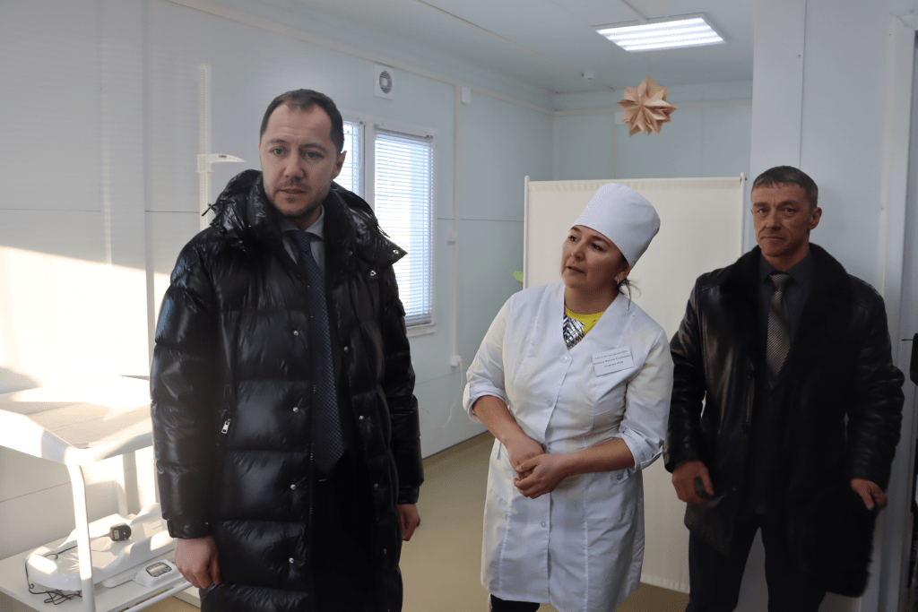 В Хайбуллинском районе Башкирии открылся современный ФАП