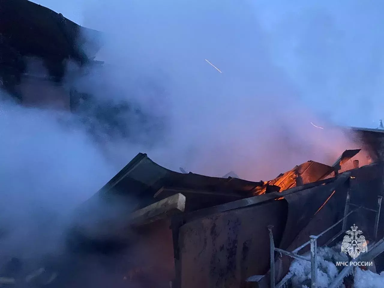 В Уфе в результате пожара пострадал 34-летний мужчина