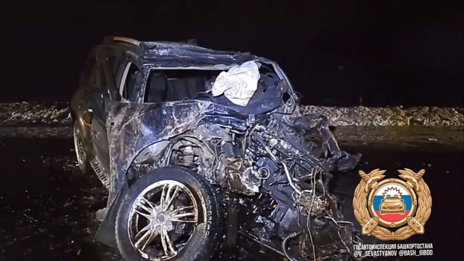 В Башкирии женщина-водитель погибла, столкнувшись на встречке с фурой
