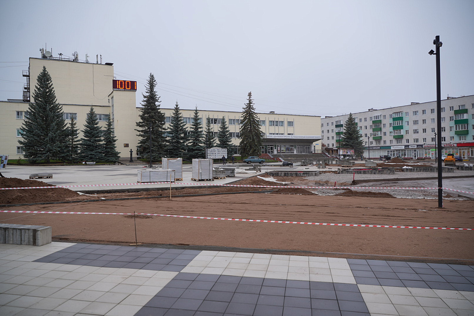 В Белебее модернизируют пешеходную зону «Бульвар Новаторов»