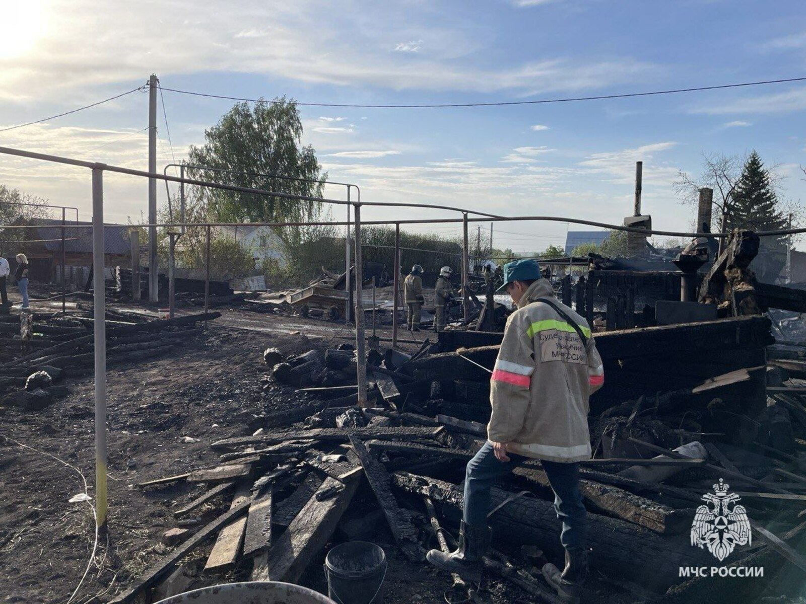 В Башкирии возбудили уголовное дело на жительницу села Иглино, причастную к крупному пожару