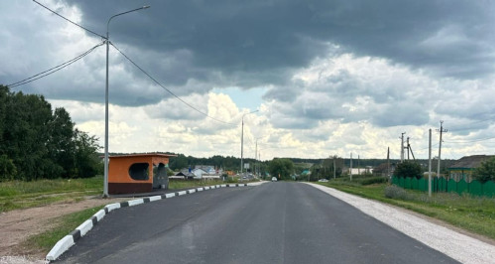 В Башкирии обновили участок дороги Аксеново – Аксаково – Белебей