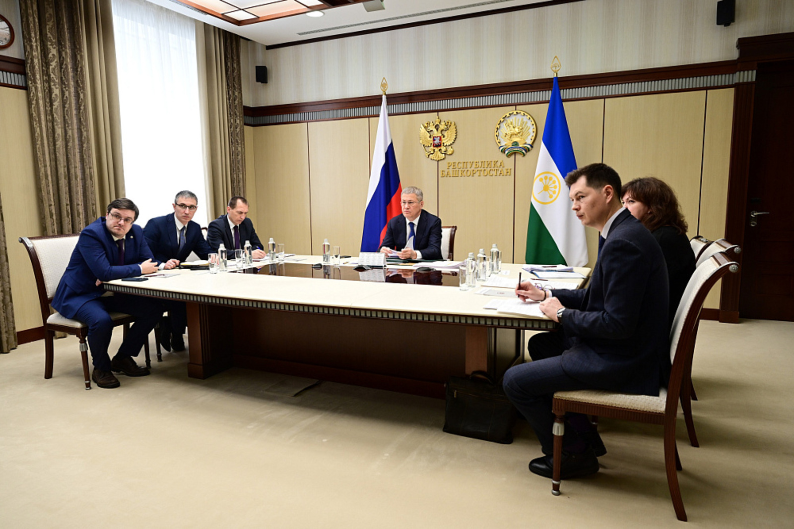 Глава Башкирии участвовал в заседании комиссии по региональному развитию