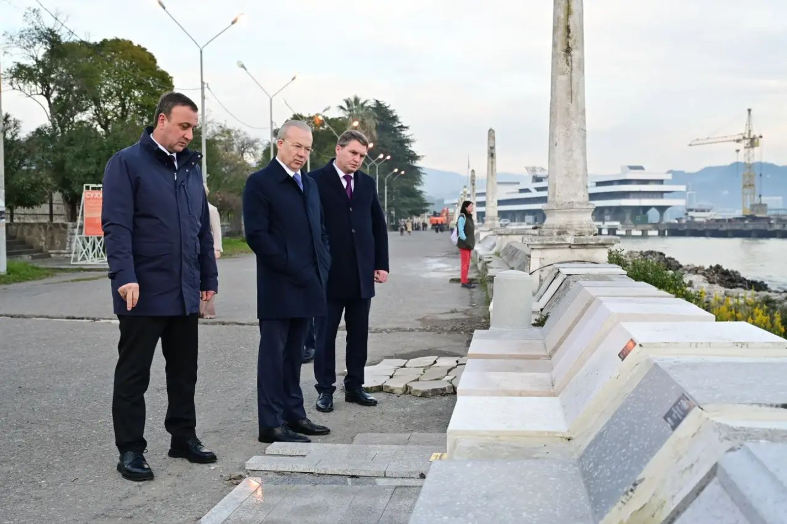 Андрей Назаров рассказал о визите в Сухум