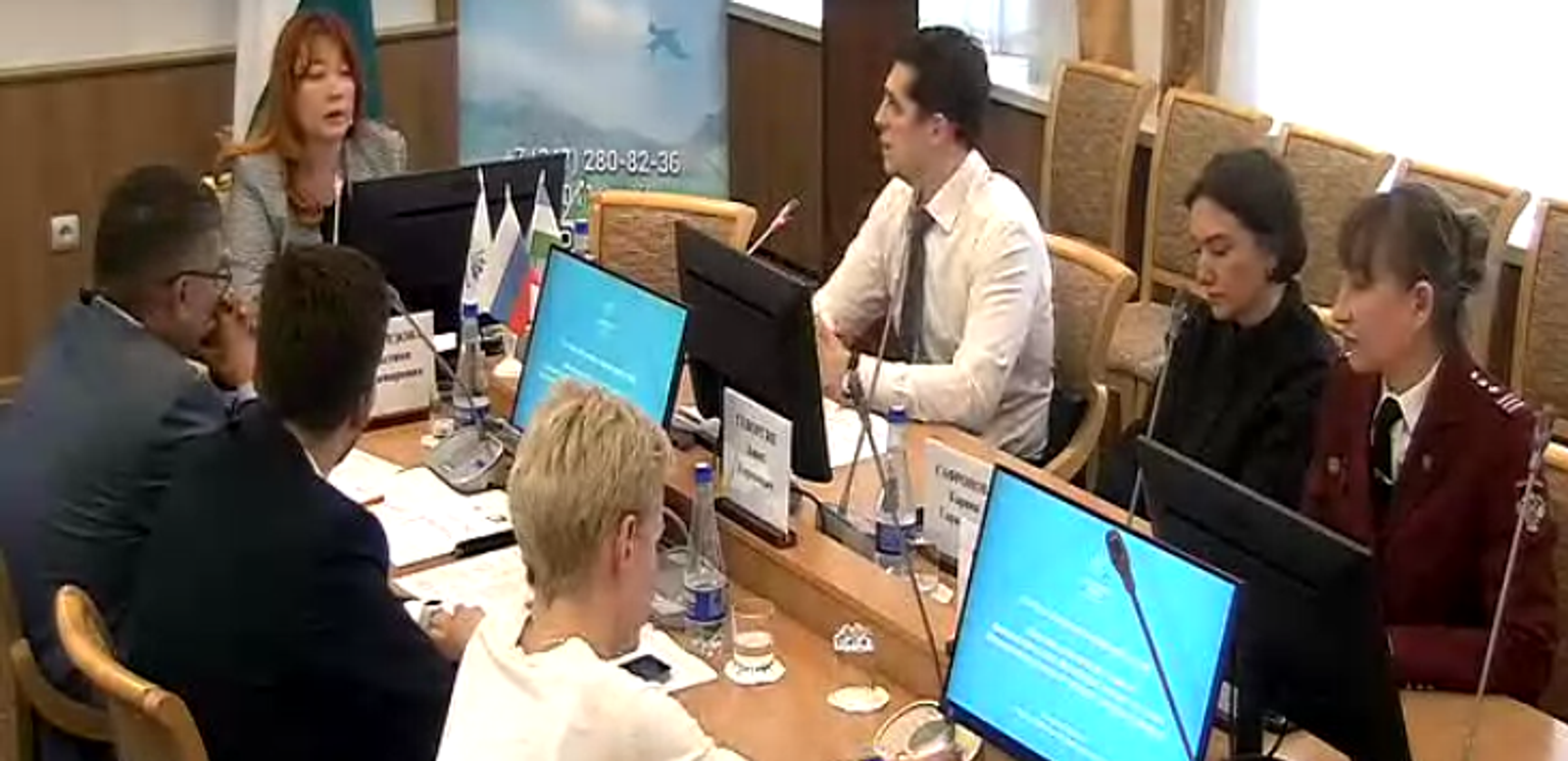 Скриншот видеотрансляции.