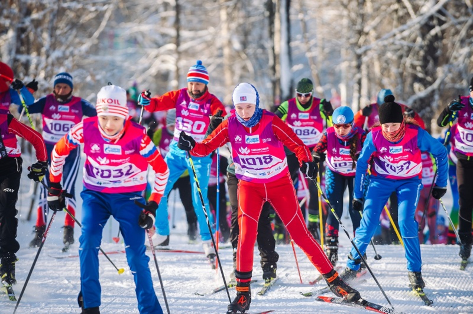 В Уфимском лыжном марафоне стартовали более 600 участников